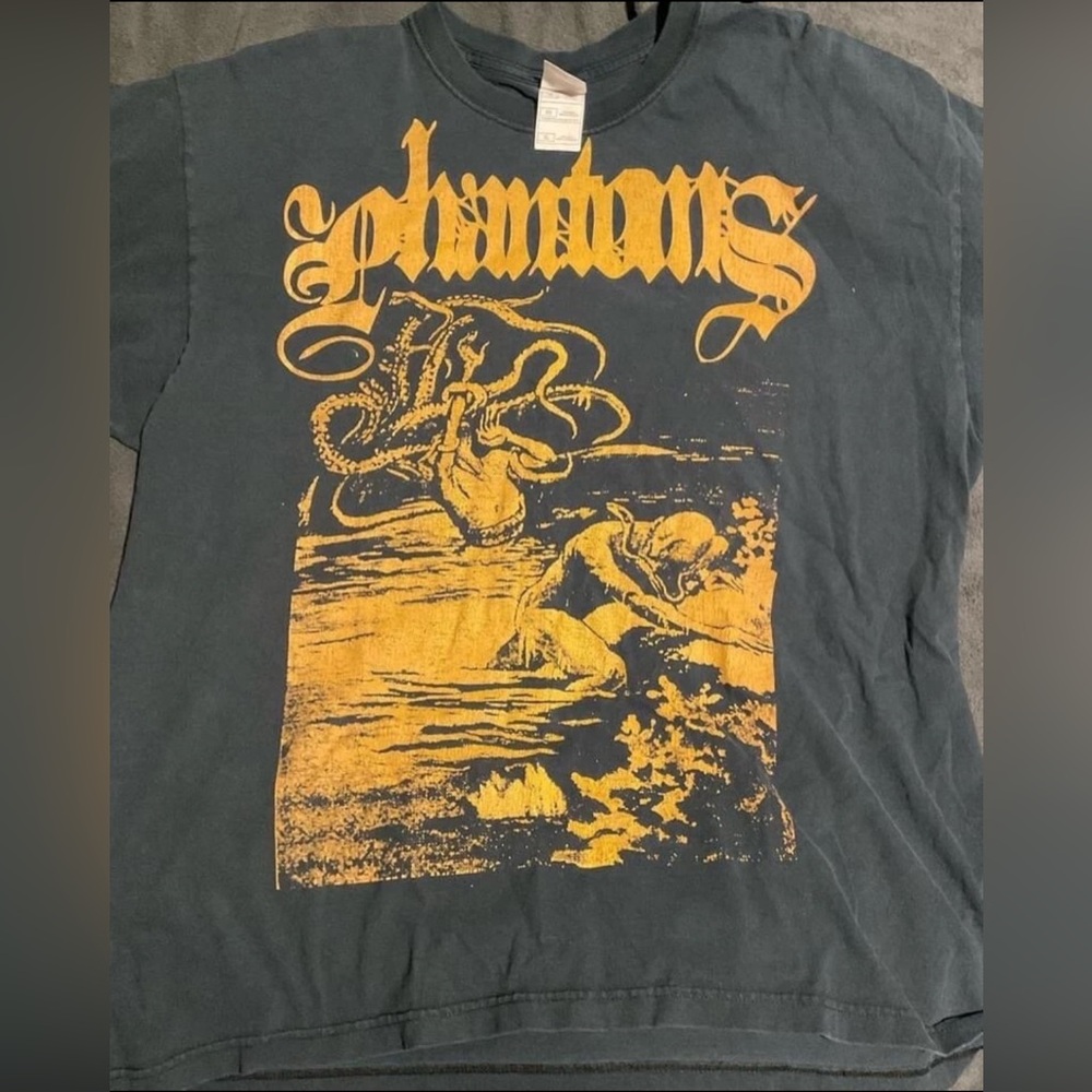 Phantoms - Kraken XL Shirt On Fruit Of The Loom CTHC Toxic Holocaust Hardcore